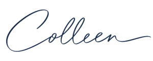 Colleen's signature